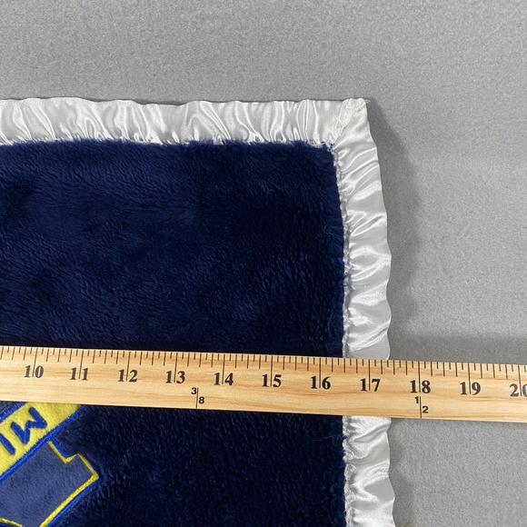 University Michigan Wolverines My Banky Baby Security Blanket Teddy Bear Plush - Picture 4 of 8